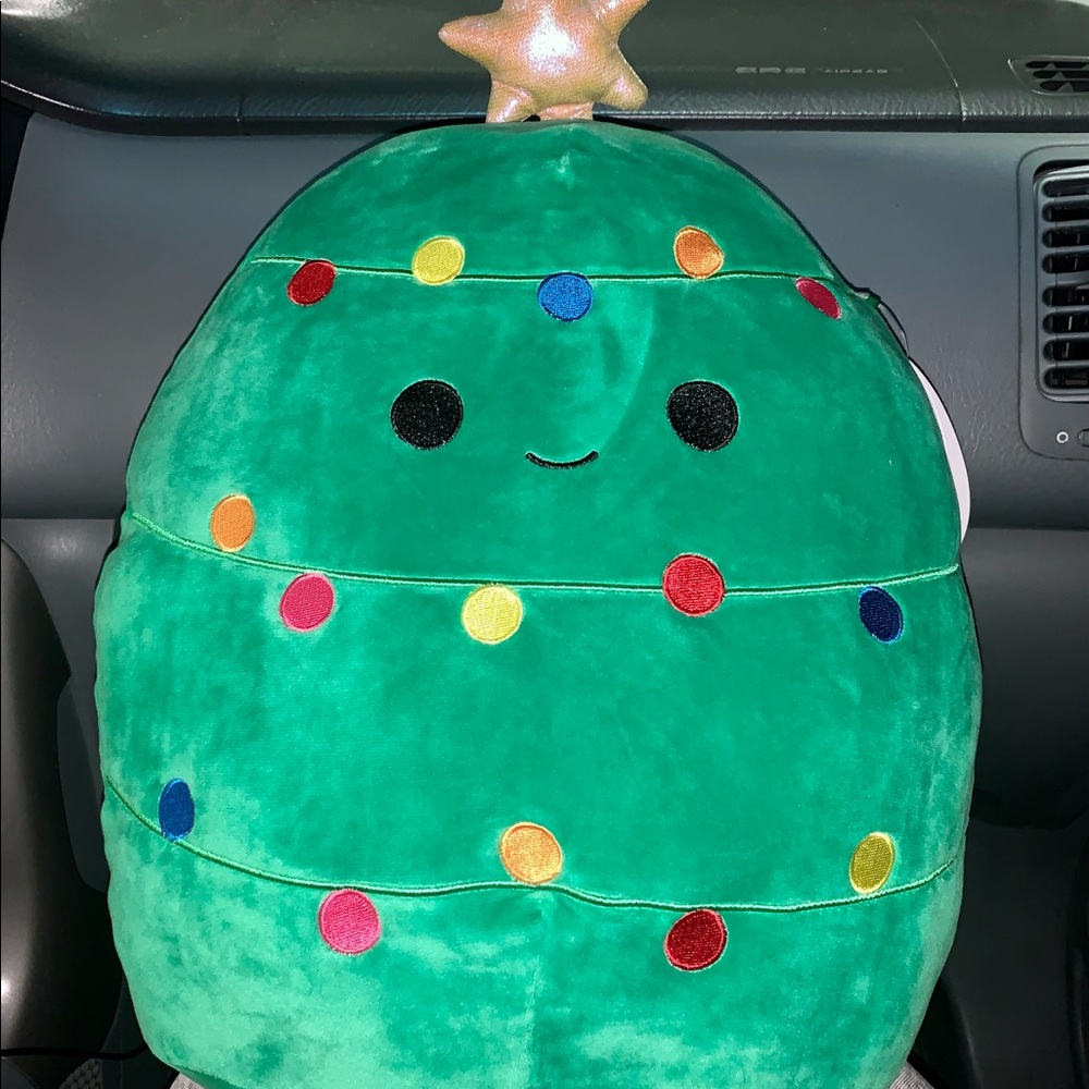 Squishmallows Carol Christmas Tree 14"